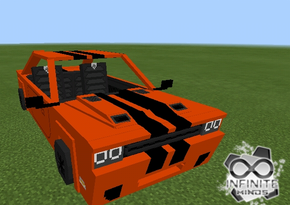 Download addon Dodge Challenger SRT for Minecraft Bedrock Edition 1.11 for Android