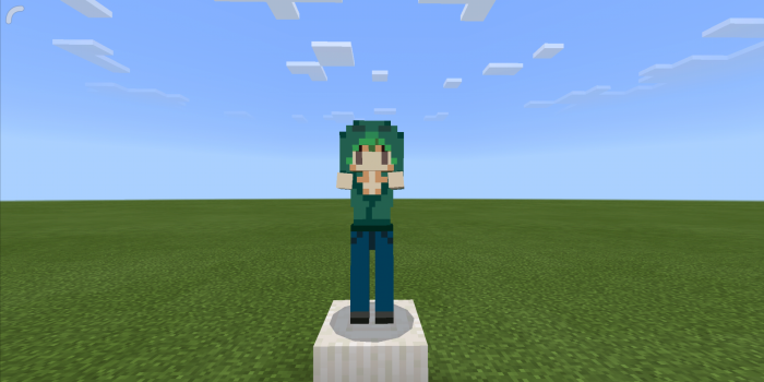 minecraft creeper girl maps