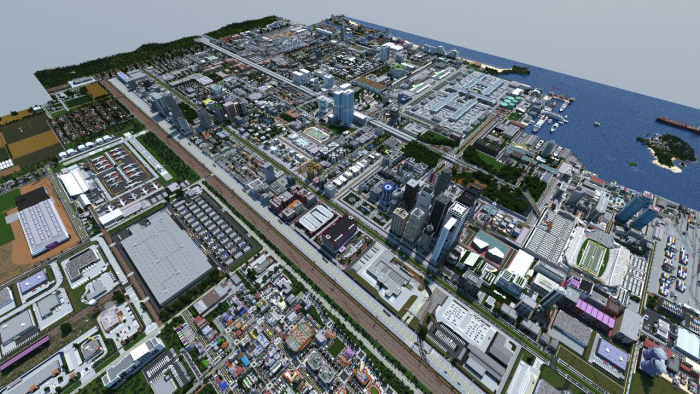 big city minecraft map download