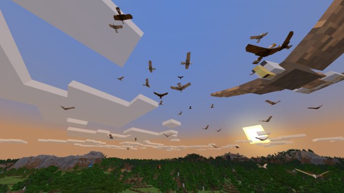Download addon Hawks for Minecraft Bedrock Edition 1.12 for Android