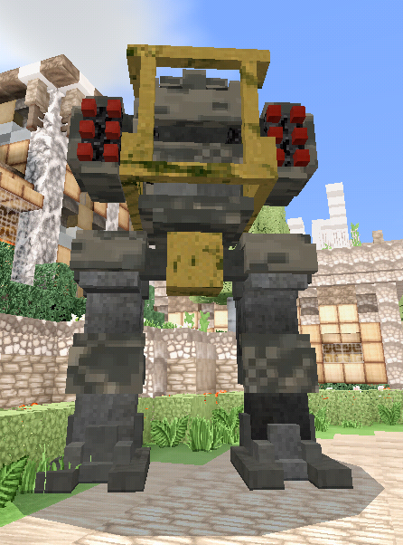 Download addon War Robots for Minecraft Bedrock Edition 1.12 for Android