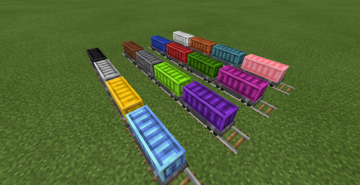 Download addon Rail Craft for Minecraft Bedrock Edition 1.12 for Android.