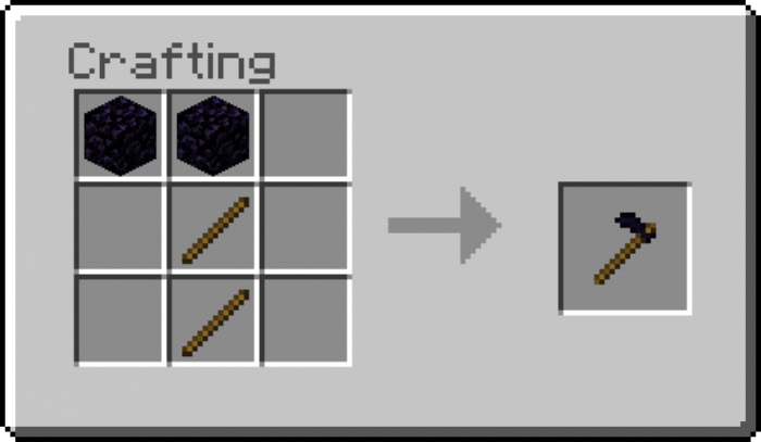 Download addon Obsidian Tools for Minecraft Bedrock Edition 1.12 for Android