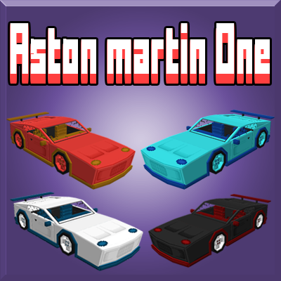 Addon Minecraft Style: Aston Martin Car 1.13