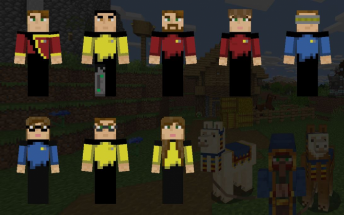 Skin Star Trek TNG Officers 1.13
