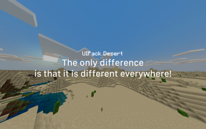 Texture Pack UIPack Desert 1.13