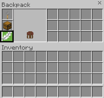 Download addon Wearable Backpacks for Minecraft Bedrock Edition 1.13