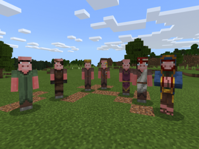 Addon Pig Villagers  1.13