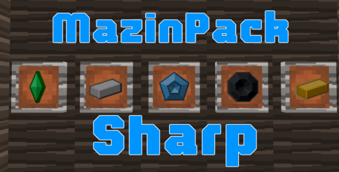 Texture Pack MazinPack Sharp 1.13