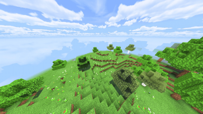 minecraft 1.14 shaders texture pack