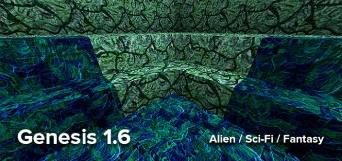 Texture Pack Genesis Sci-Fi / Alien 1.13