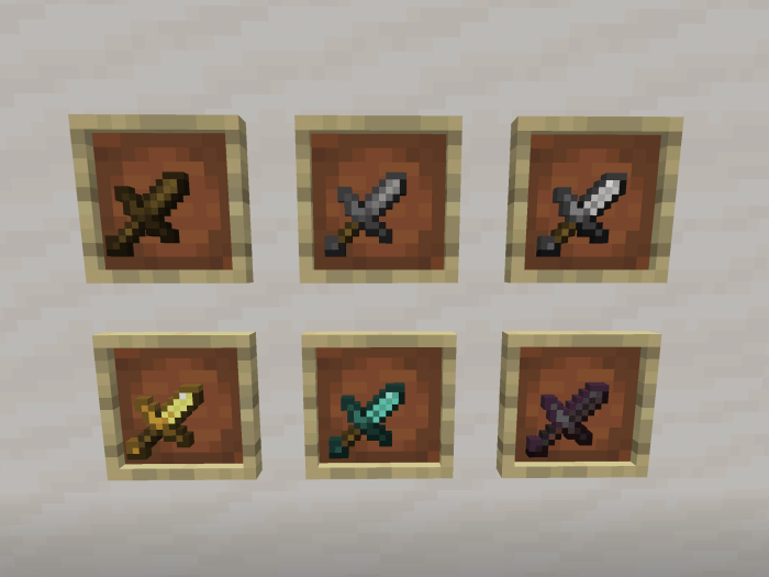 Short Swords for Minecraft Pocket Edition 1.18