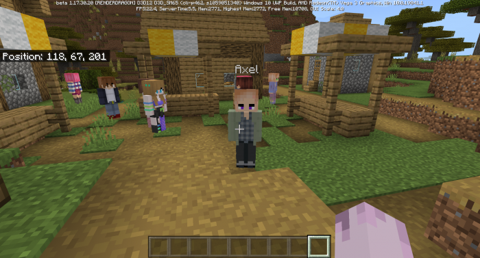 Addon Lively Villagers 1.17