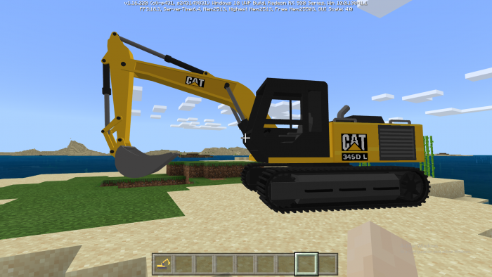 Addon Excavator CAT 1.13