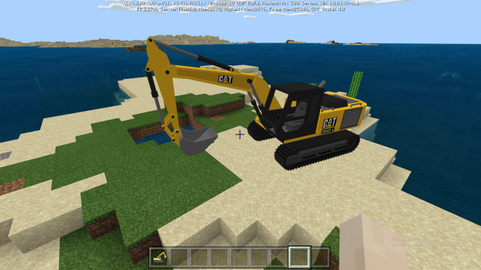 Addon Excavator CAT 1.13